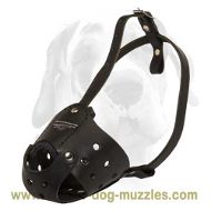 Leather Obedience Training Dog Muzzle for all breeds!  Leather Obedience Training Dog Muzzle for all breeds!