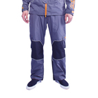 "Pro Pants" Dark Grey Color with Orange Trim  "Pro Pants" Dark Grey Color with Orange Trim