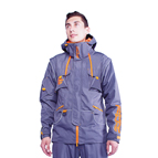 "Pro Jacket" Dark Grey Color with Orange Details for Stylish Dog Trainers  "Pro Jacket" Dark Grey Color with Orange Details for Stylish Dog Trainers